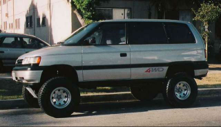 Illustration for article titled The 1989 Mazda MPV was the world's first 3-row crossover